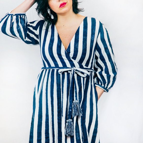 Louisa Wrap Dress by Volshin - Picture 2 of 4